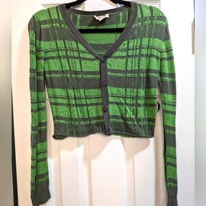 Diesel women's crop long sleeve shirt